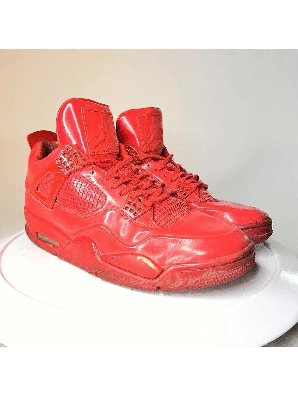 Nike Air Jordan 4 Retro 11Lab4 Red Patent Leather 2015 Men’s Size 10.5